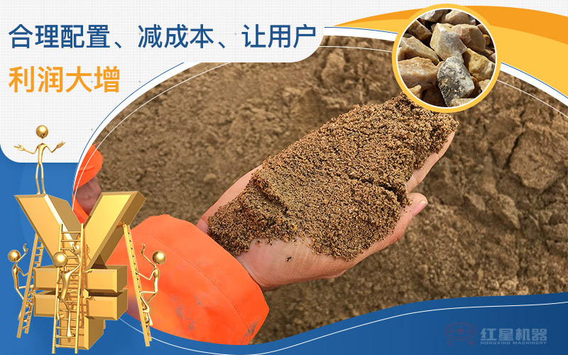 建筑用砂配置的機制沙石設備一套多少錢，附現(xiàn)場案例視頻